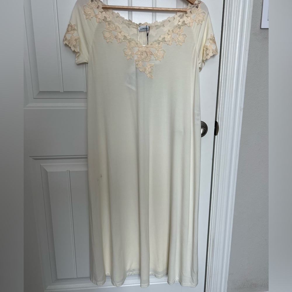 La Perla lace detail nightgown, NWT